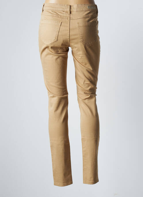 Pantalon slim bej GEISHA femeie