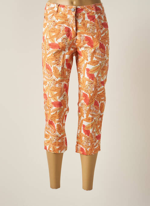 Pantalon trei sferturi portocaliu BRANDTEX femeie