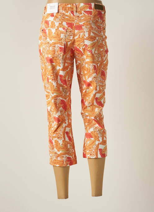 Pantalon trei sferturi portocaliu BRANDTEX femeie