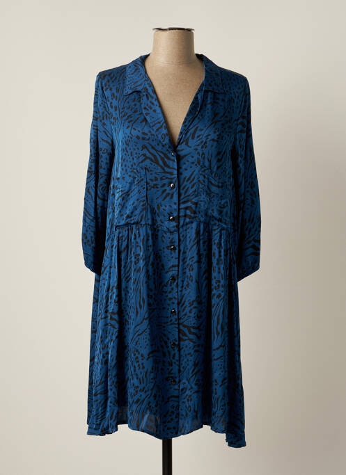 Rochie midi albastru PAKO LITTO femeie