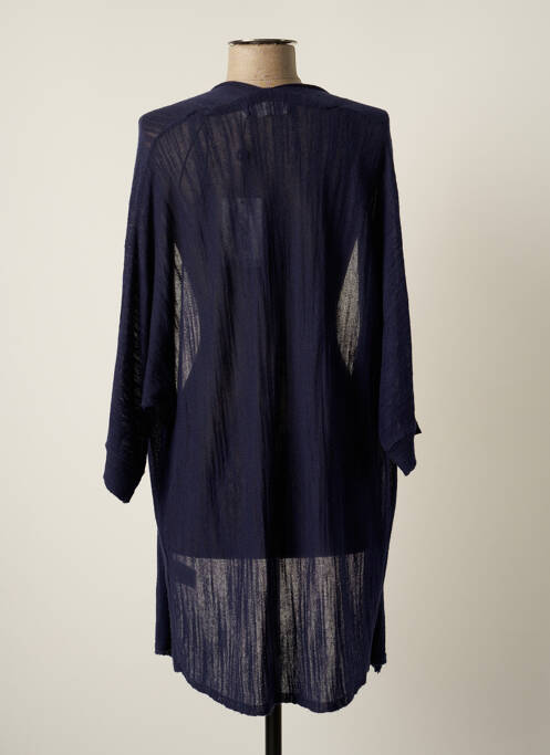 Vestă cu mâneci lungi albastru INDI & COLD femeie