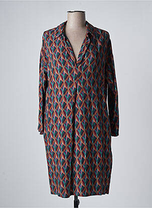 Rochie midi maro LE PETIT BAIGNEUR femeie