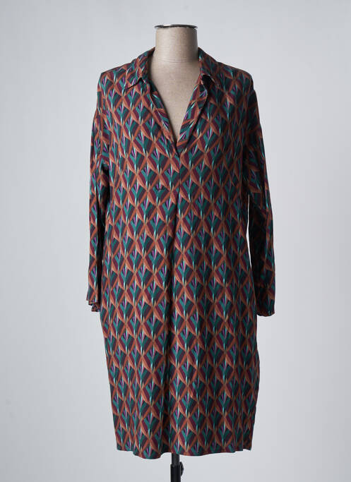 Rochie midi maro LE PETIT BAIGNEUR femeie