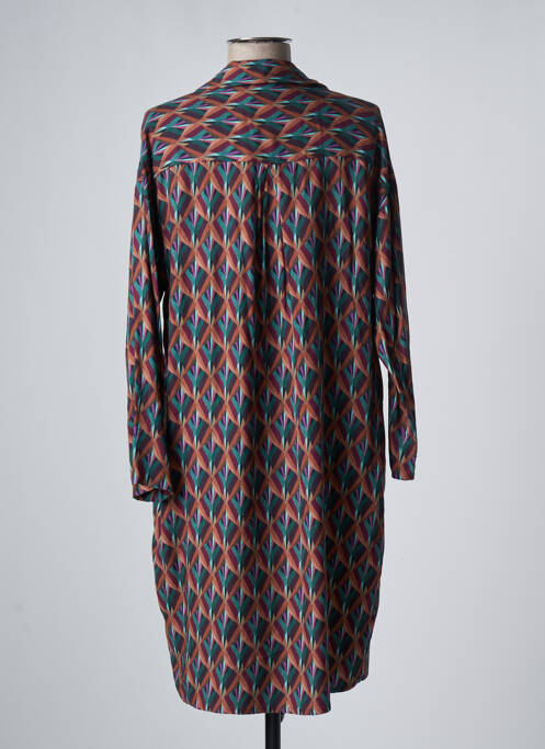 Rochie midi maro LE PETIT BAIGNEUR femeie