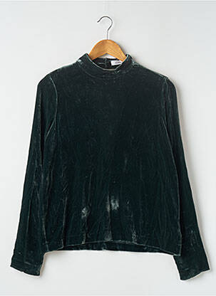 Top elasticitate mâneci lungi verde SAMSOE & SAMSOE femeie