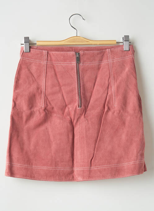 Fustă scurtă roz MANGO femeie