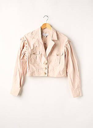 Jachete casual guler tip costum roz L'ACADEMIE femeie