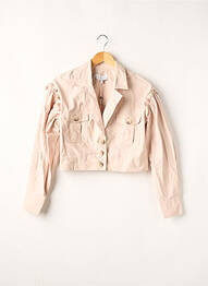 Jachete casual guler tip costum roz L'ACADEMIE femeie