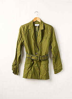 Sacou buzunare verde L'ACADEMIE femeie