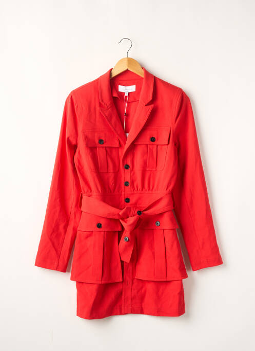 Trench roșu L'ACADEMIE femeie