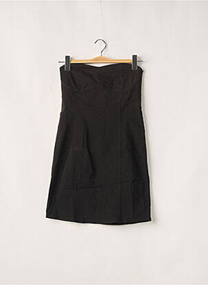 Rochie scurtă fără mâneci fără mâneci negru JENNYFER femeie