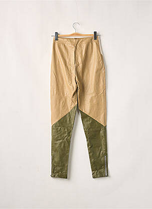 Pantalon slim mărime normală mărime normală bej PRETTY LITTLE THING femeie