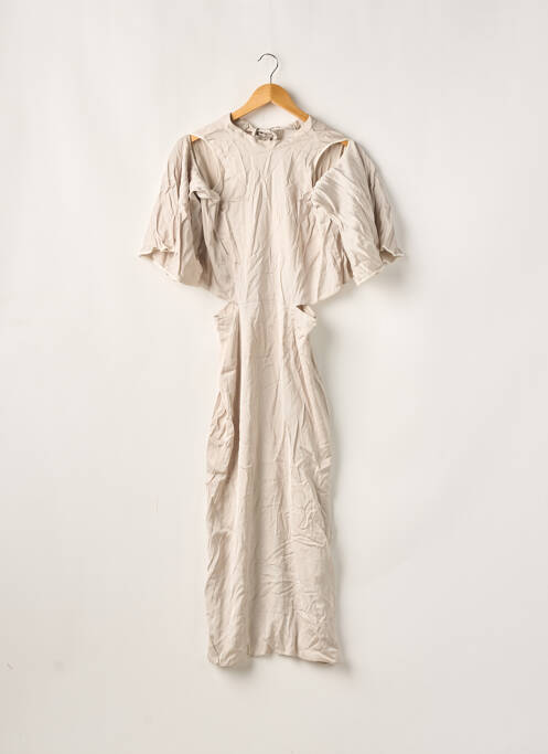 Rochie midi gri ZARA femeie