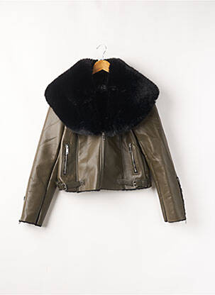 Geci din piele ecologică verde MAISON R & C femeie