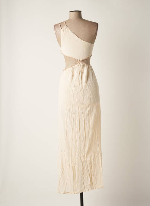 Rochie lungă bej BAHAAR femeie