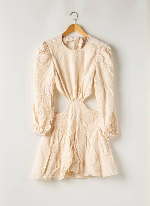 Rochie scurtă bej VICTOIRE SANGUINETTI femeie