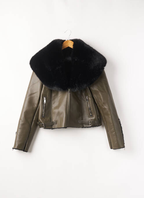 Geci din piele ecologică verde MAISON R & C femeie