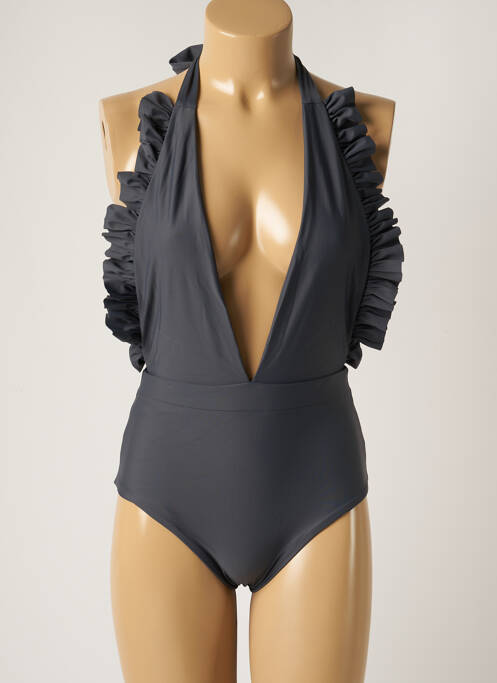 Costum de baie dintr-o singură piesă gri GINA femeie