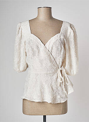 Top alb MANGO femeie