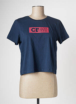 Tricou albastru CEMI femeie