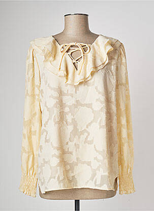 Bluză bej FOUDRE BY AURELIE VAN DAELEN femeie