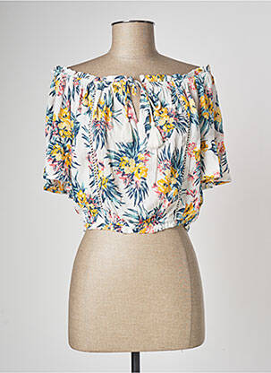 Top scurt alb TALLY WEIJL femeie