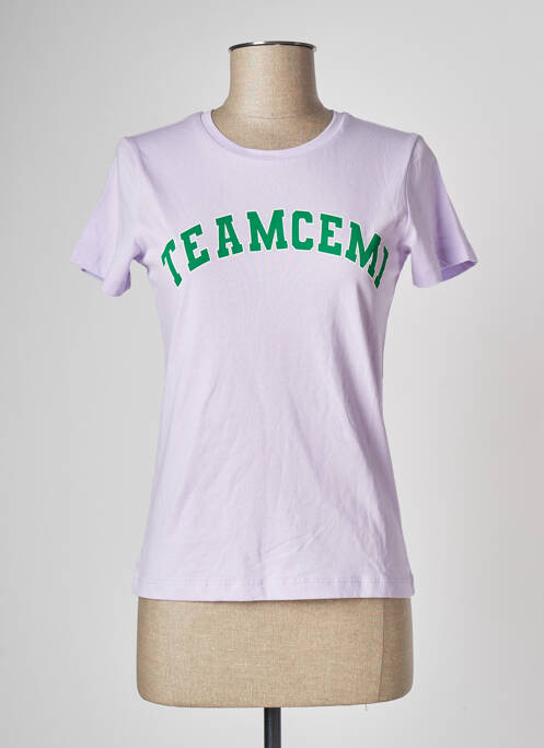 Tricou violet CEMI femeie