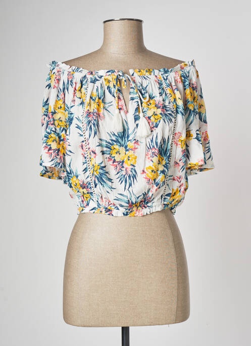 Top scurt alb TALLY WEIJL femeie