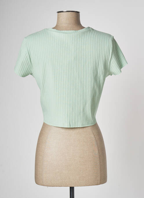 Top scurt verde ONLY femeie