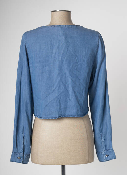 Top scurt albastru TALLY WEIJL femeie