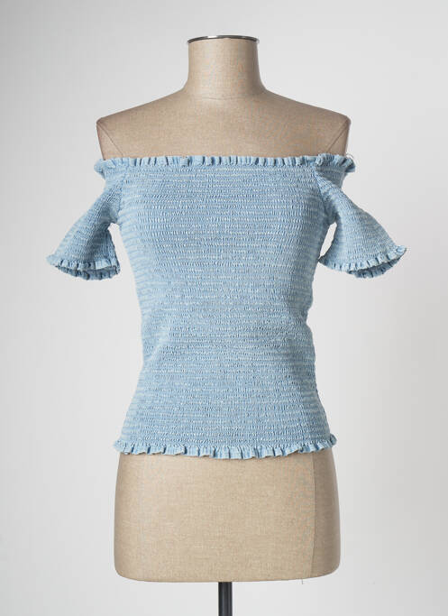 Top albastru ONLY femeie