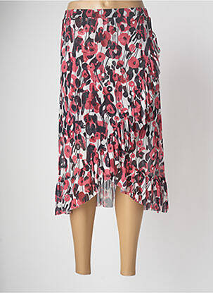 Fustă midi roșu GARCIA femeie