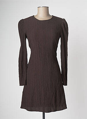 Rochie midi maro ASTRID BLACK LABEL femeie