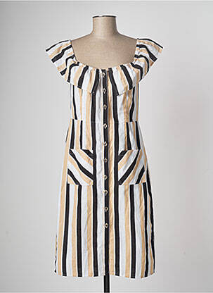 Rochie midi bej TALLY WEIJL femeie