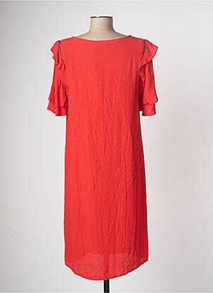 Rochie midi roșu FRANSA femeie