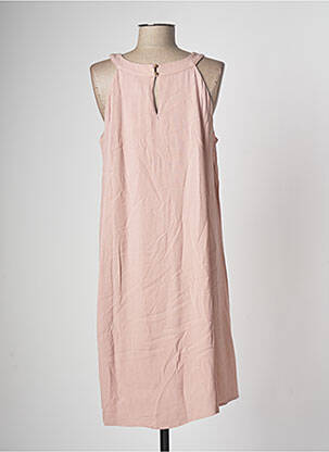 Rochie midi roz VILA femeie
