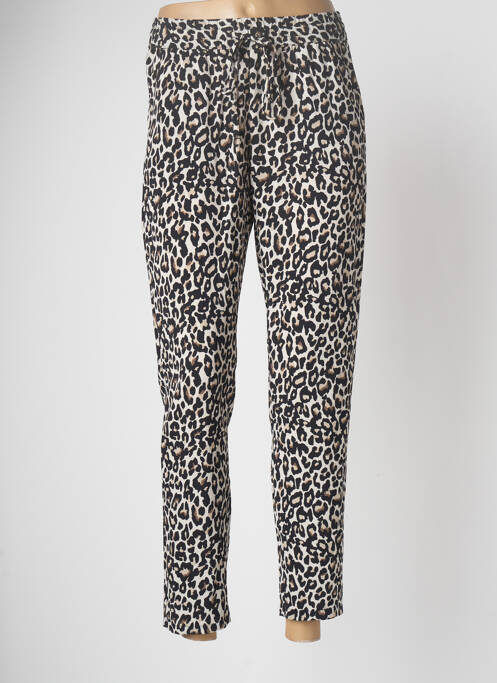 Pantalon slim bej VERO MODA femeie
