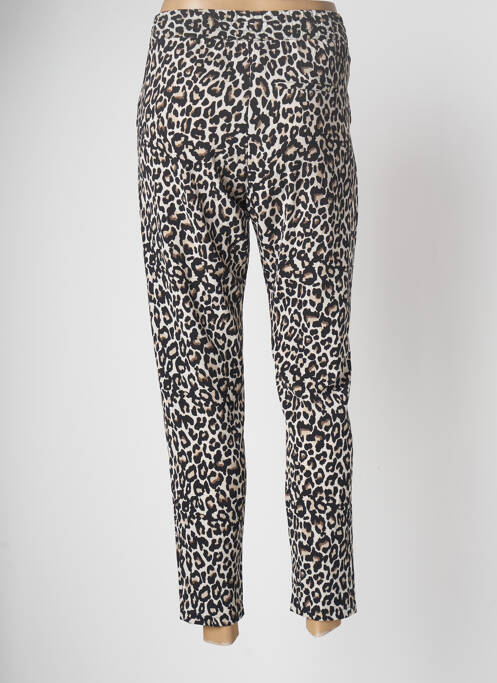 Pantalon slim bej VERO MODA femeie