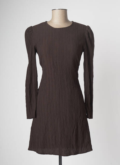 Rochie midi maro ASTRID BLACK LABEL femeie