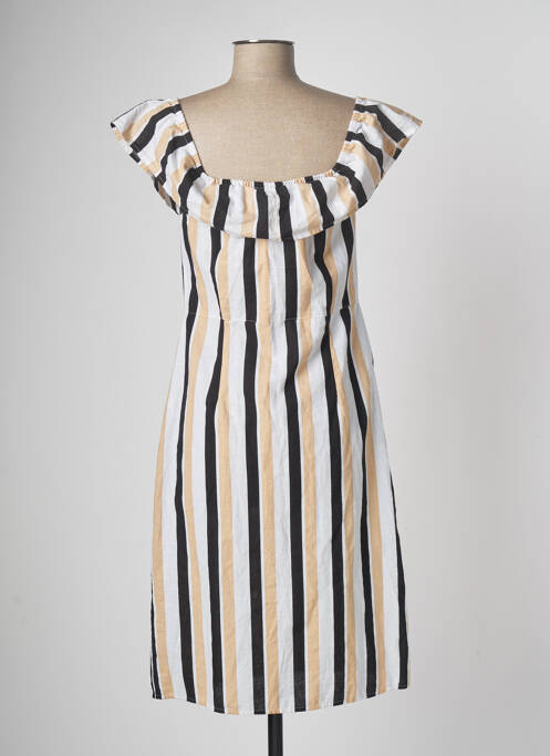 Rochie midi bej TALLY WEIJL femeie