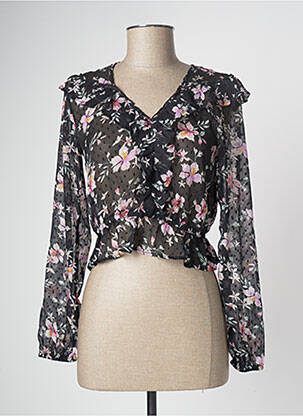 Top scurt negru TALLY WEIJL femeie