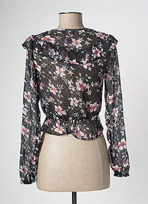 Top scurt negru TALLY WEIJL femeie
