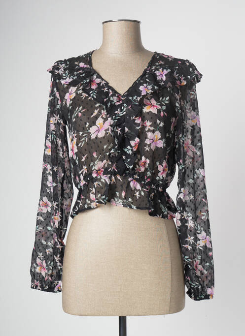 Top scurt negru TALLY WEIJL femeie