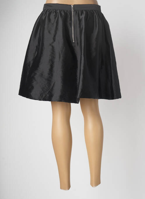 Fustă scurtă negru PIECES femeie