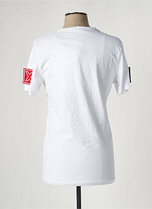 Tricou alb JACK & JONES bărbat