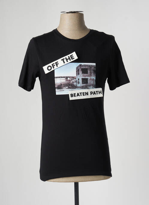 Tricou negru JACK & JONES bărbat