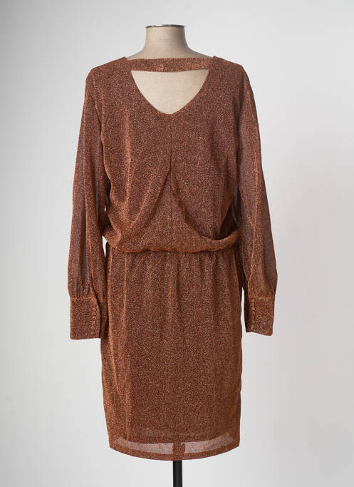 Rochie midi maro FRANSA femeie