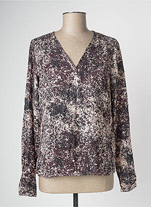 Bluză maro VILA femeie