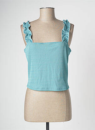 Top albastru JACQUELINE DE YONG femeie