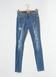 Blugi cu croială slim albastru ONLY femme